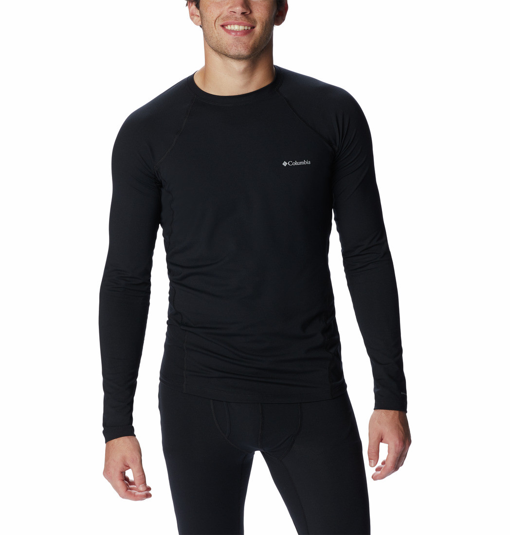 Mens Midweight Stretch Long Sleeve Top